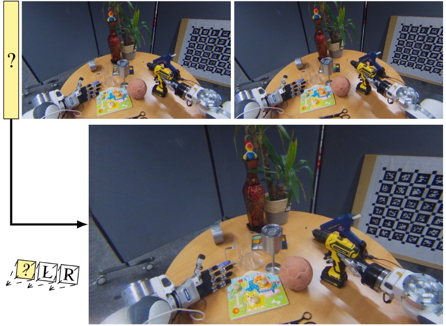 FaDIV-Syn: Fast Depth-Independent View Synthesis using Soft Masks and Implicit Blending